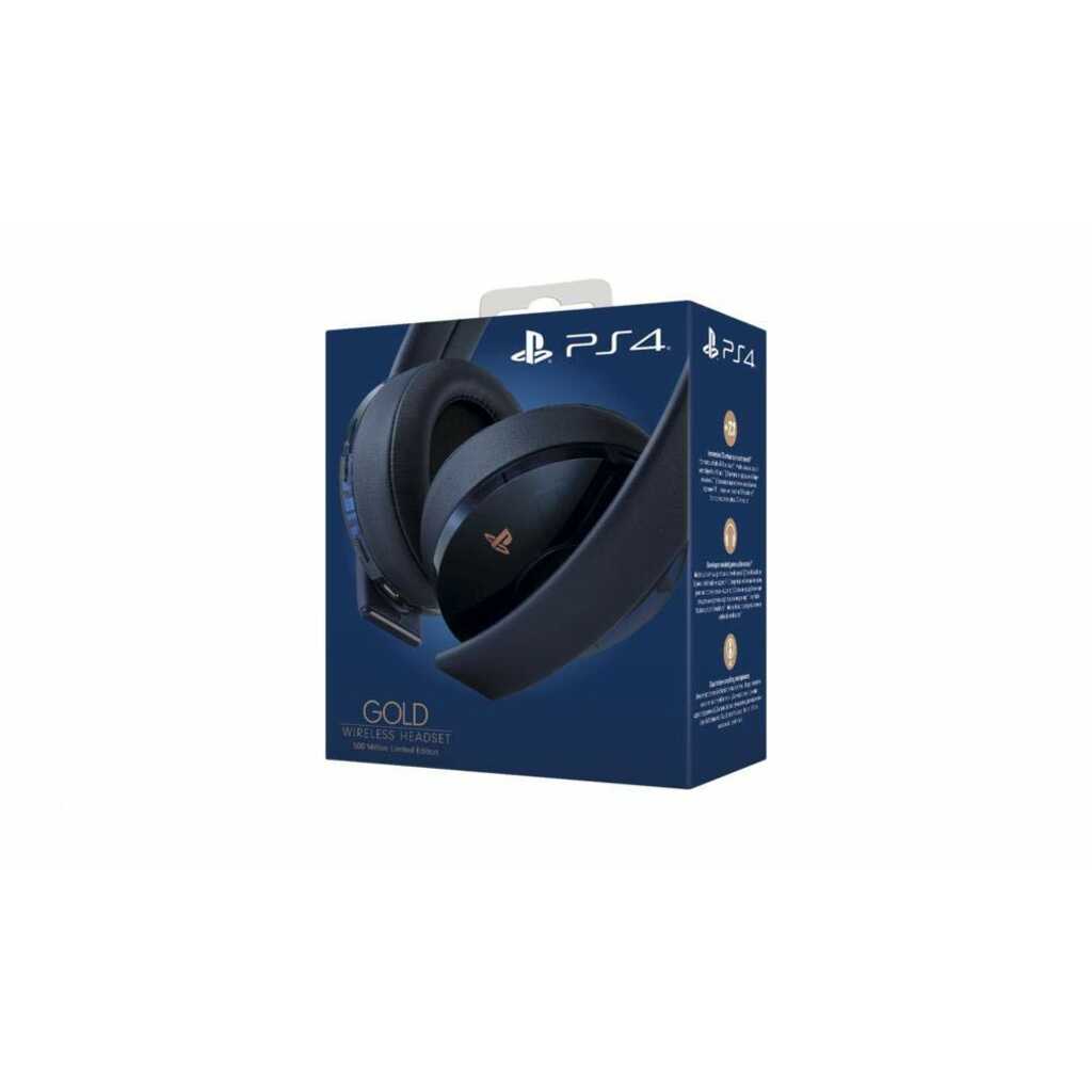 AURICULARES WIRELESS GOLD NAVY BLUE 7.1 SONY PS4